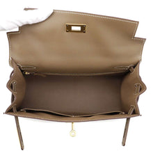 Load image into Gallery viewer, HERMES Kelly Sellier Etoupe Epsom Size 28
