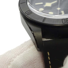 将图像加载到图库查看器中，TUDOR Black Bay Ceramic W41mm Ceramic Leather Rubber Black DialM79210CNU-0001
