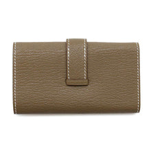 将图像加载到图库查看器中，HERMES Bearn Key Case Etoupe Chevre Myzore Goatskin
