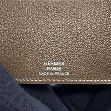 将图像加载到图库查看器中，HERMES Bearn Key Case Etoupe Chevre Myzore Goatskin

