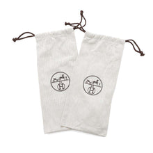 将图像加载到图库查看器中，HERMES ★Sandals &quot;Oasis&quot; Black/White Leather Size 34
