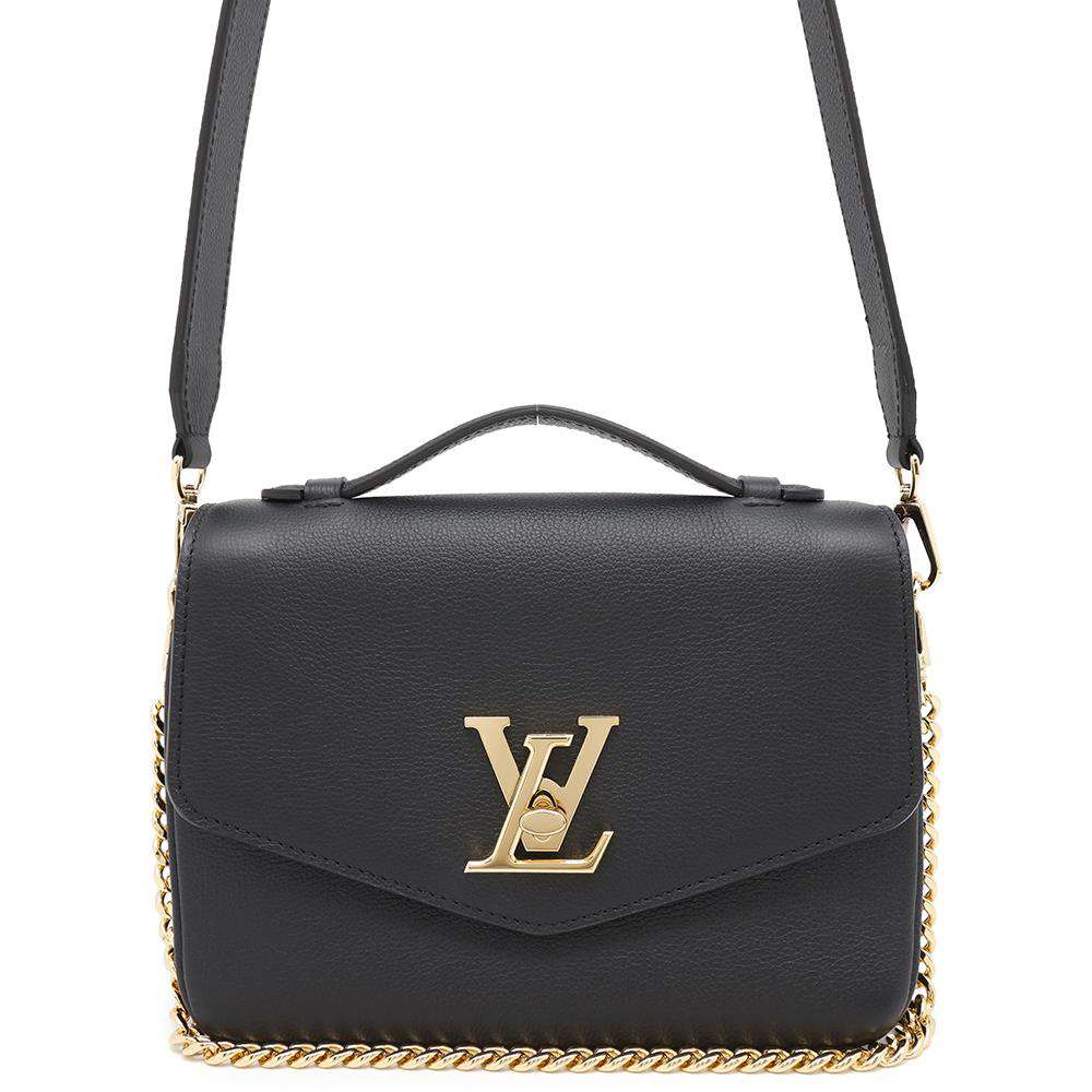 LOUIS VUITTON Oxford Rock Me NoirM22735 Grained Calf Leather