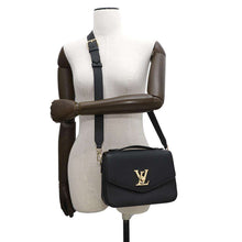 将图像加载到图库查看器中，LOUIS VUITTON Oxford Rock Me NoirM22735 Grained Calf Leather
