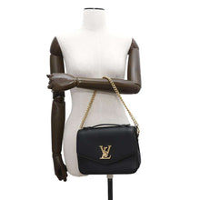 将图像加载到图库查看器中，LOUIS VUITTON Oxford Rock Me NoirM22735 Grained Calf Leather
