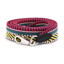 Load image into Gallery viewer, HERMES Bandouliere Sangle  Multicolor Canvas Swift Leather Size 9.8&quot;x43.3&quot;
