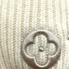 Load image into Gallery viewer, LOUIS VUITTON Pone LV Headline BlancM77873 Wool 100%
