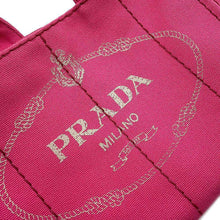Load image into Gallery viewer, PRADA Canapa ShoulderTote Bag Pink1BG439 Canvas

