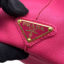 Load image into Gallery viewer, PRADA Canapa ShoulderTote Bag Pink1BG439 Canvas
