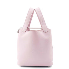 Load image into Gallery viewer, HERMES Picotin Lock mauve pail Taurillon Clemence Size PM
