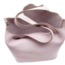 Load image into Gallery viewer, HERMES Picotin Lock mauve pail Taurillon Clemence Size PM
