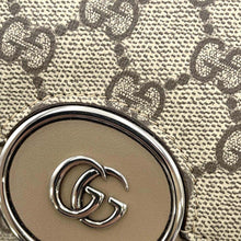 Load image into Gallery viewer, GUCCI PETITE GG GG Supreme Mini ChainShoulder Bag Beige/Brown739722 PVC Leather Size Mini
