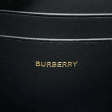 Load image into Gallery viewer, BURBERRY Zip Around Leather Wallet Black Leather
