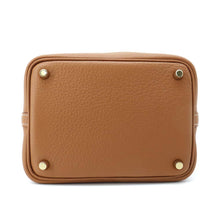 将图像加载到图库查看器中，HERMES Picotin Lock Gold Taurillon Clemence Size PM
