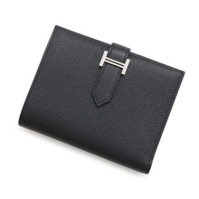 Load image into Gallery viewer, HERMES Bean compact Black Epsom
