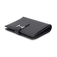 Load image into Gallery viewer, HERMES Bean compact Black Epsom
