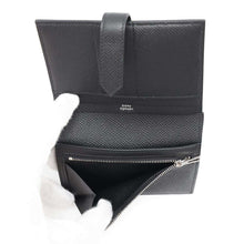 Load image into Gallery viewer, HERMES Bean compact Black Epsom
