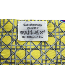 将图像加载到图库查看器中，HERMES Twilly Folding Carriage Jaune/Claim/Mauve Silk100%
