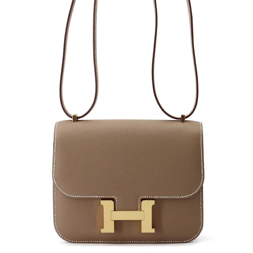 HERMES Constance3 Miroir Etoupe Epsom Size Mini
