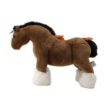 将图像加载到图库查看器中，HERMES Plush toy &quot;Elmy&quot; Brown/Black/Orange Polyester100% Size PM
