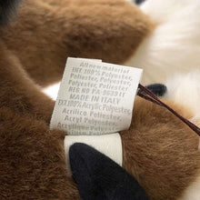 将图像加载到图库查看器中，HERMES Plush toy &quot;Elmy&quot; Brown/Black/Orange Polyester100% Size PM
