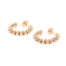 Load image into Gallery viewer, CARTIER Crash de Cartier Earring DiamondN8515173 18K Pink Gold
