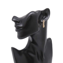 将图像加载到图库查看器中，CARTIER ★Crash de Cartier Diamond EarringsN8515173 18K Pink Gold
