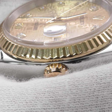 Load image into Gallery viewer, ROLEX Datejust W36mm Stainless Steel K18YG Champagne Dial116233G
