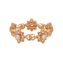 Load image into Gallery viewer, GUCCI Flora Ring Size #11 18K Yellow Gold

