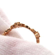 Load image into Gallery viewer, GUCCI Flora Ring Size 12 18K Pink Gold
