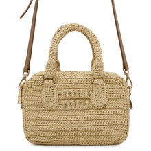 Load image into Gallery viewer, MIUMIU Arkady Crochet Bag Natural5BB123 Raffia
