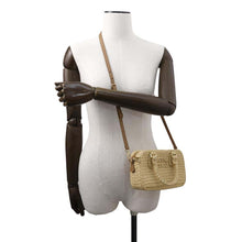 Load image into Gallery viewer, MIUMIU Arkady Crochet Bag Natural5BB123 Raffia
