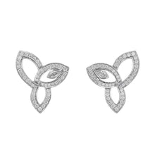 Load image into Gallery viewer, HARRY WINSTON Lily Cluster EarringsEADPMQRFLC Pt950
