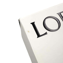 将图像加载到图库查看器中，LOEWE Puzzlefold Tote Bag BlackA657V25X01 Shiny Calf Leather Size Mini
