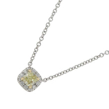 将图像加载到图库查看器中，TIFFANY&amp;Co. Solest Diamond Necklace Pt950
