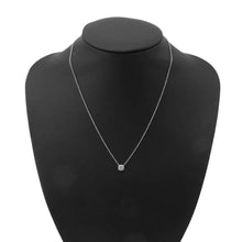 将图像加载到图库查看器中，TIFFANY&amp;Co. Solest Diamond Necklace Pt950
