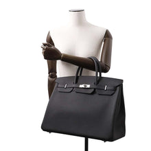 将图像加载到图库查看器中，HERMES Birkin Black Togo Leather Size 40

