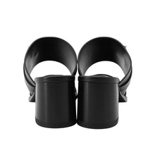 Load image into Gallery viewer, HERMES Sandals 《Cute》 60 Black Calf Leather Size 36
