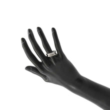 Load image into Gallery viewer, BVLGARI B-zero1 Ring 2 bands Size 55/#15 18K White Gold
