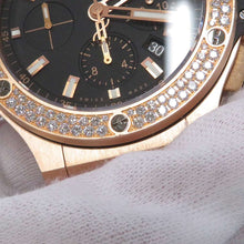 将图像加载到图库查看器中，HUBLOT Big Bang Evolution W44mm K18PG Rubber Black Dial301.PX.1180.RX.1104
