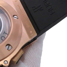 将图像加载到图库查看器中，HUBLOT Big Bang Evolution W44mm K18PG Rubber Black Dial301.PX.1180.RX.1104
