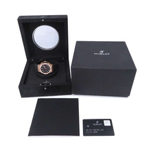 将图像加载到图库查看器中，HUBLOT Big Bang Evolution W44mm K18PG Rubber Black Dial301.PX.1180.RX.1104
