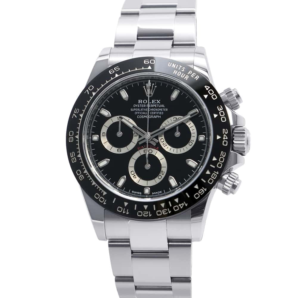 ROLEX Cosmograph Daytona W40mm Stainless Steel Black Dial116500LN