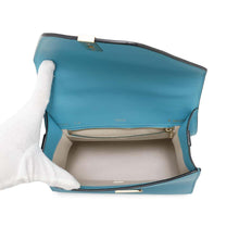 Load image into Gallery viewer, Valextra Valextra Iside Jewel Aqua MarinaWBES0056089LOCLGBA Smooth Calf Leather Size Medium
