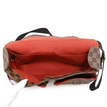 将图像加载到图库查看器中，LOUIS VUITTON Broadway RedN42270 Damier Ebene Canvas
