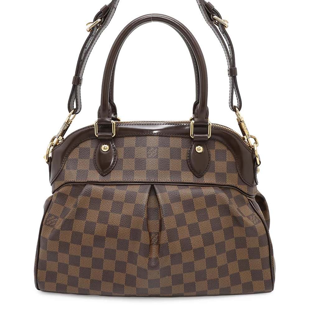 LOUIS VUITTON Trevi RedN51997 Damier Ebene Canvas Size PM