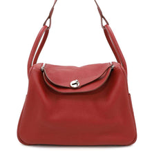 Load image into Gallery viewer, HERMES Lindy Rouge Casaque Taurillon Clemence Size 34
