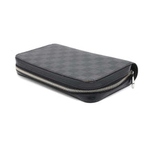 将图像加载到图库查看器中，LOUIS VUITTON Zippy XL NoirN41503 Damier Graphite
