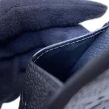 Load image into Gallery viewer, LOUIS VUITTON Card Case Porto Cult Romy NoirM81883 Monogram Empreinte Leather
