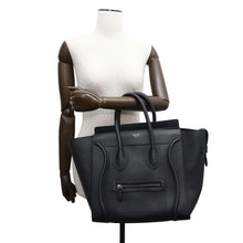 Load image into Gallery viewer, CELINE Luggage shopper Black Leather Size Medium
