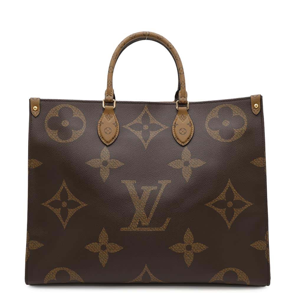 LOUIS VUITTON Onthego RedM44576 Monogram Monogram Reverse Canvas Monogram Giant Size GM